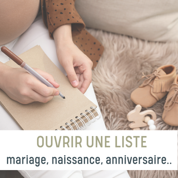 Ouvrir liste de naissance mariage